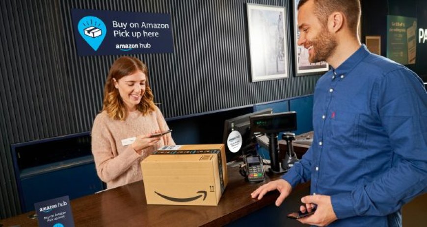 What advantages does the Amazon Hub Counter offer?
