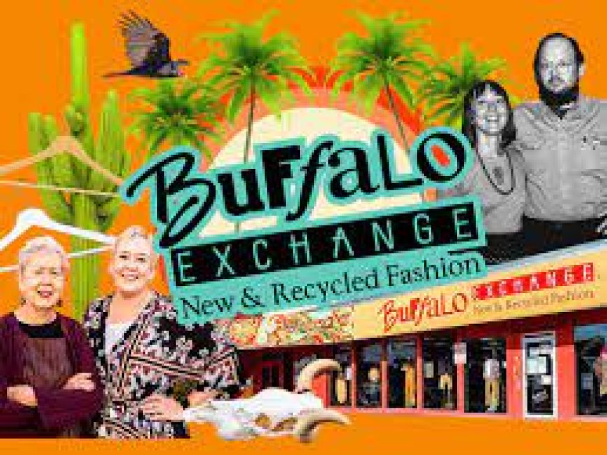 What is Buffalo Exchange and describes how it turned old clothing into a $150 million business?